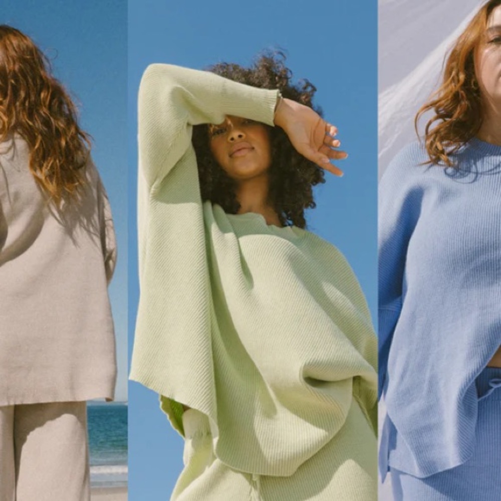 Alex knit sweater in avocado